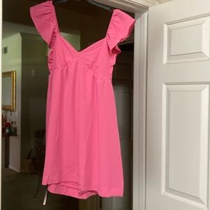 Pink summer dress new never worn
